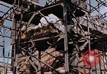 Image of wrecked steel frame Nagasaki Japan, 1946, second 16 stock footage video 65675037805