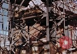 Image of wrecked steel frame Nagasaki Japan, 1946, second 18 stock footage video 65675037805