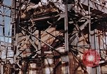 Image of wrecked steel frame Nagasaki Japan, 1946, second 19 stock footage video 65675037805