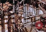 Image of wrecked steel frame Nagasaki Japan, 1946, second 28 stock footage video 65675037805