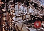 Image of wrecked steel frame Nagasaki Japan, 1946, second 31 stock footage video 65675037805