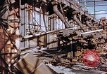 Image of wrecked steel frame Nagasaki Japan, 1946, second 34 stock footage video 65675037805