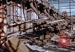 Image of wrecked steel frame Nagasaki Japan, 1946, second 36 stock footage video 65675037805