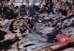 Image of wrecked steel frame Nagasaki Japan, 1946, second 48 stock footage video 65675037805