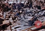 Image of wrecked steel frame Nagasaki Japan, 1946, second 49 stock footage video 65675037805