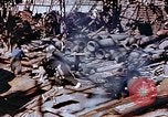 Image of wrecked steel frame Nagasaki Japan, 1946, second 54 stock footage video 65675037805