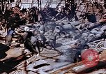 Image of wrecked steel frame Nagasaki Japan, 1946, second 55 stock footage video 65675037805