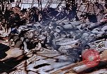 Image of wrecked steel frame Nagasaki Japan, 1946, second 56 stock footage video 65675037805
