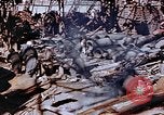 Image of wrecked steel frame Nagasaki Japan, 1946, second 57 stock footage video 65675037805