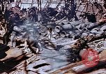 Image of wrecked steel frame Nagasaki Japan, 1946, second 60 stock footage video 65675037805