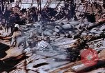 Image of wrecked steel frame Nagasaki Japan, 1946, second 62 stock footage video 65675037805