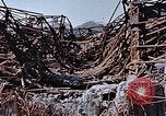 Image of wrecked steel frame Nagasaki Japan, 1946, second 36 stock footage video 65675037806