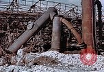 Image of wrecked steel frame Nagasaki Japan, 1946, second 57 stock footage video 65675037806