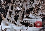 Image of wrecked steel frame Nagasaki Japan, 1946, second 4 stock footage video 65675037807