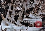 Image of wrecked steel frame Nagasaki Japan, 1946, second 9 stock footage video 65675037807