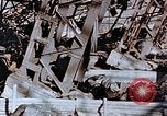 Image of wrecked steel frame Nagasaki Japan, 1946, second 10 stock footage video 65675037807