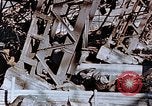Image of wrecked steel frame Nagasaki Japan, 1946, second 13 stock footage video 65675037807