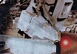 Image of wrecked steel frame Nagasaki Japan, 1946, second 18 stock footage video 65675037807