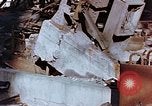 Image of wrecked steel frame Nagasaki Japan, 1946, second 27 stock footage video 65675037807