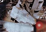 Image of wrecked steel frame Nagasaki Japan, 1946, second 28 stock footage video 65675037807