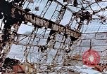 Image of wrecked steel frame Nagasaki Japan, 1946, second 39 stock footage video 65675037807