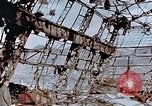 Image of wrecked steel frame Nagasaki Japan, 1946, second 41 stock footage video 65675037807