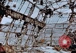 Image of wrecked steel frame Nagasaki Japan, 1946, second 48 stock footage video 65675037807