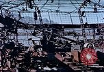 Image of wrecked steel frame Nagasaki Japan, 1946, second 1 stock footage video 65675037808
