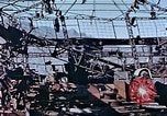 Image of wrecked steel frame Nagasaki Japan, 1946, second 3 stock footage video 65675037808