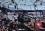 Image of wrecked steel frame Nagasaki Japan, 1946, second 4 stock footage video 65675037808