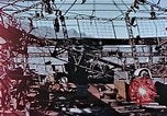 Image of wrecked steel frame Nagasaki Japan, 1946, second 5 stock footage video 65675037808