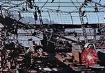 Image of wrecked steel frame Nagasaki Japan, 1946, second 6 stock footage video 65675037808