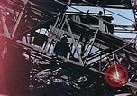 Image of wrecked steel frame Nagasaki Japan, 1946, second 8 stock footage video 65675037808