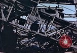 Image of wrecked steel frame Nagasaki Japan, 1946, second 10 stock footage video 65675037808