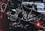 Image of wrecked steel frame Nagasaki Japan, 1946, second 11 stock footage video 65675037808