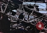 Image of wrecked steel frame Nagasaki Japan, 1946, second 14 stock footage video 65675037808