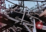 Image of wrecked steel frame Nagasaki Japan, 1946, second 17 stock footage video 65675037808