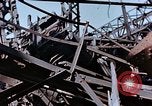 Image of wrecked steel frame Nagasaki Japan, 1946, second 18 stock footage video 65675037808