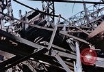 Image of wrecked steel frame Nagasaki Japan, 1946, second 19 stock footage video 65675037808