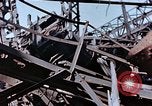 Image of wrecked steel frame Nagasaki Japan, 1946, second 20 stock footage video 65675037808