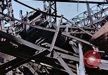 Image of wrecked steel frame Nagasaki Japan, 1946, second 22 stock footage video 65675037808