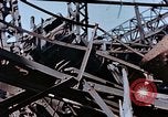Image of wrecked steel frame Nagasaki Japan, 1946, second 23 stock footage video 65675037808