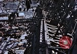 Image of wrecked steel frame Nagasaki Japan, 1946, second 55 stock footage video 65675037808