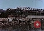Image of wrecked steel frame Nagasaki Japan, 1946, second 3 stock footage video 65675037809