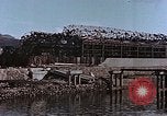 Image of wrecked steel frame Nagasaki Japan, 1946, second 4 stock footage video 65675037809
