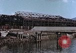 Image of wrecked steel frame Nagasaki Japan, 1946, second 9 stock footage video 65675037809