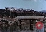 Image of wrecked steel frame Nagasaki Japan, 1946, second 11 stock footage video 65675037809
