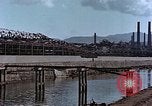 Image of wrecked steel frame Nagasaki Japan, 1946, second 22 stock footage video 65675037809