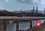 Image of wrecked steel frame Nagasaki Japan, 1946, second 27 stock footage video 65675037809