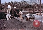 Image of wrecked steel frame Nagasaki Japan, 1946, second 41 stock footage video 65675037810
